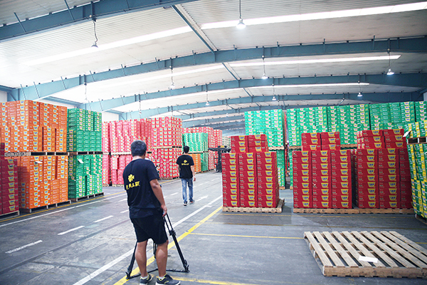 今麦郎仓库拍摄花絮